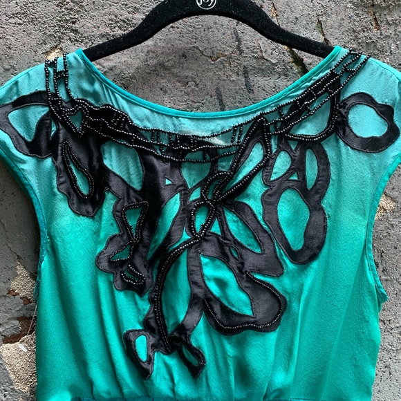 Mint by Jodi Arnold Silk Dress - Picture 4 of 7